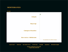 Tablet Screenshot of mediterranees.net